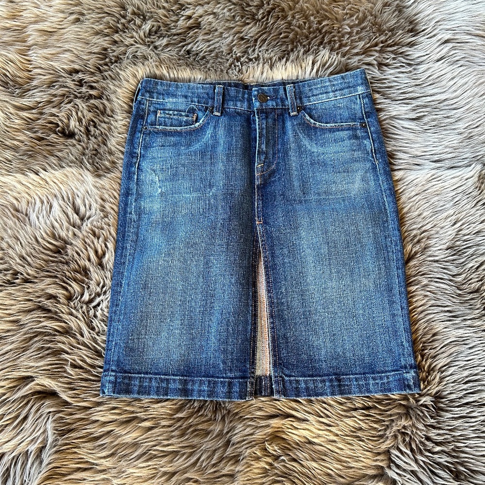 Citizens of Humanity Women's Knee Length Denim Skirt Size 27
